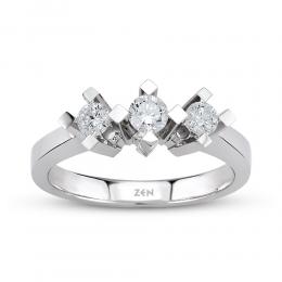 Tria Diamond Ring