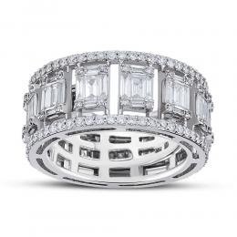 Baguette Designer Diamond Ring