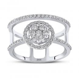 Duet Designer Diamond Ring