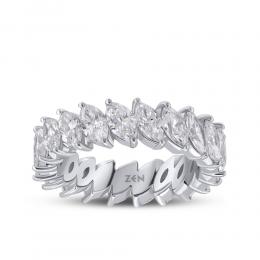 Marquise Cut Eternity Diamond Ring
