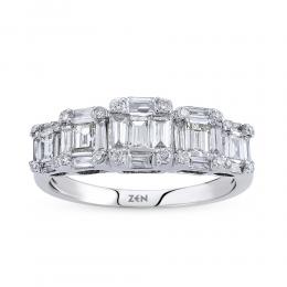 Baguette Designer Diamond Ring