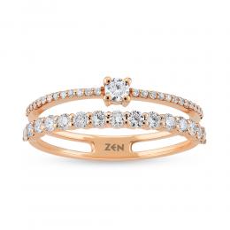 Duett Designer Diamond Ring