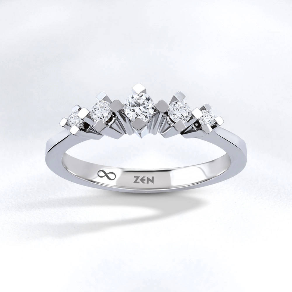 Five Stone Diamond Ring