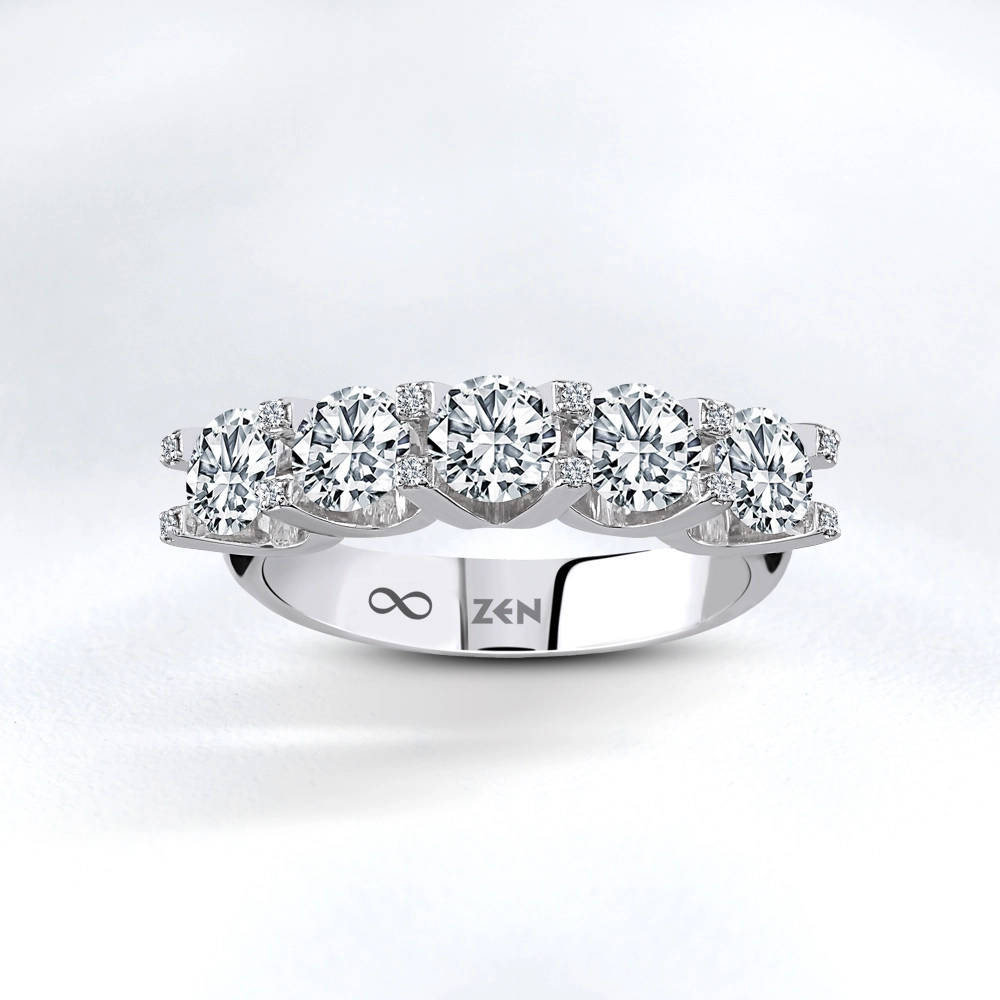 Five Stone Diamond Ring