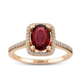 Ruby Diamond Ring