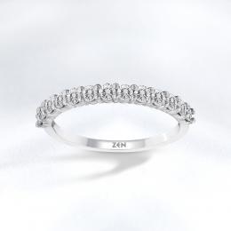 Half Eternity Diamond Ring