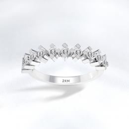 Half Eternity Diamond Ring