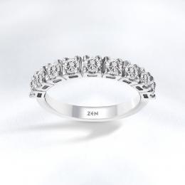 Half Eternity Diamond Ring