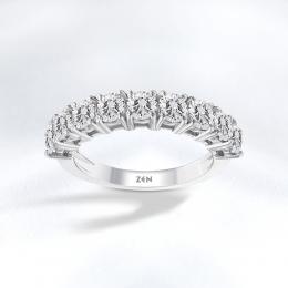 Half Eternity Diamond Ring