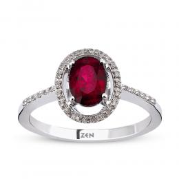 Ruby Diamond Ring