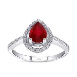 Ruby Diamond Ring