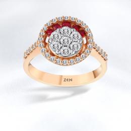 Ruby Diamond Ring