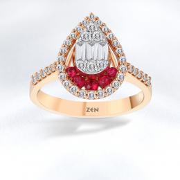 Ruby Diamond Ring