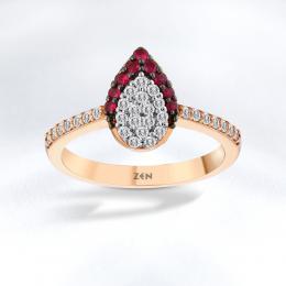 Ruby Diamond Ring