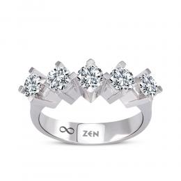 Forevermark Five Stone Diamond Ring