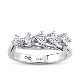 Forevermark Five Stone Diamond Ring