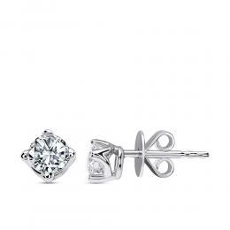 Forevermark Solitaire Diamond Earstud