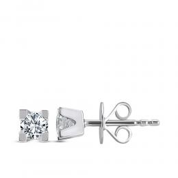 Forevermark Solitaire Diamond Earstud