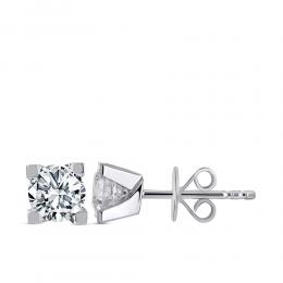 Forevermark Solitaire Diamond Earstud