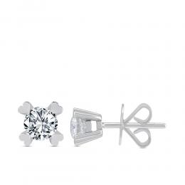 Forevermark Solitaire Diamond Earstud