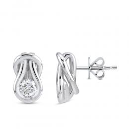 Forevermark Encordia Collection Solitaire Diamond Earring