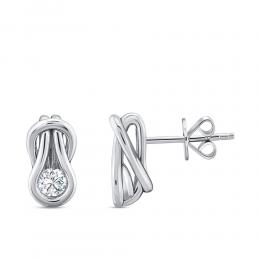 Forevermark Encordia Collection Solitaire Diamond Earring