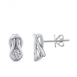 Forevermark Encordia Collection Solitaire Diamond Earstud