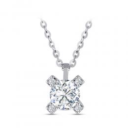 Forevermark Cornerstones Solitaire Diamond Necklace