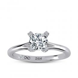 Forevermark Cornerstones Solitaire Diamond Ring