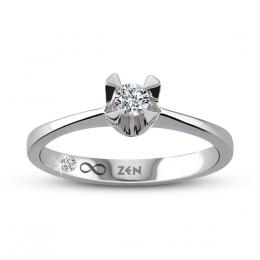 Solitaire Diamond Engagement Ring