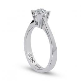 Solitaire Diamond Engagement Ring