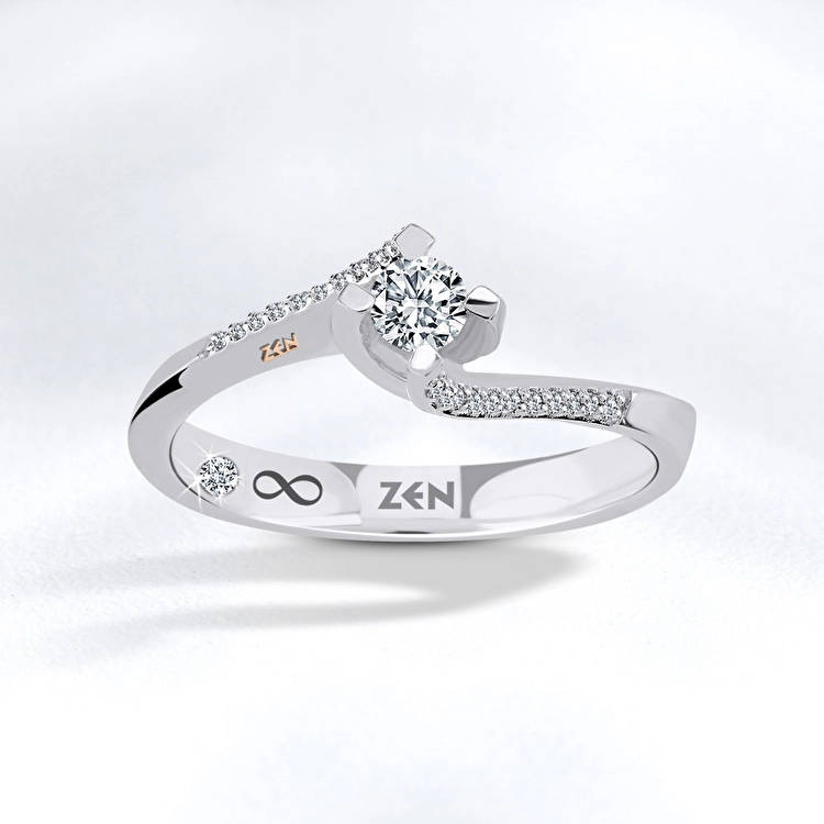 Modern Engagement Ring