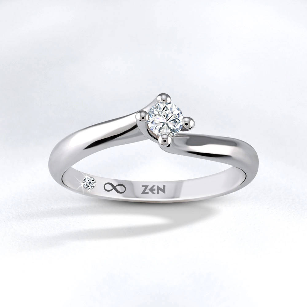 Modern Engagement Ring