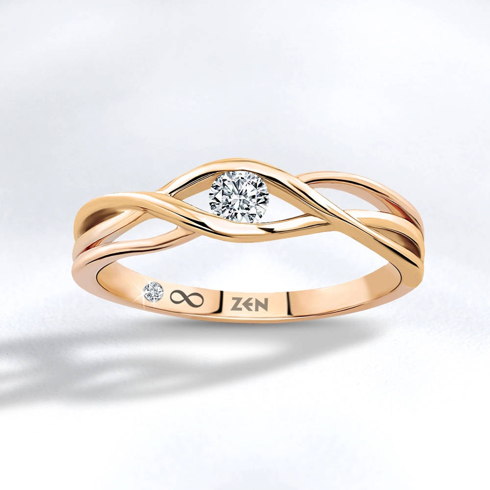 Modern Engagement Ring