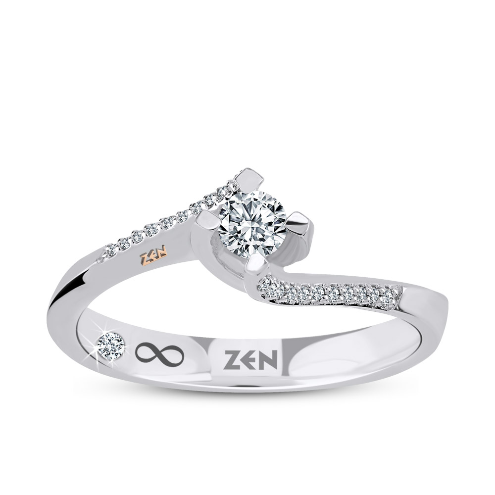 Modern Engagement Ring