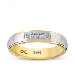 Diamond Modern Wedding Ring